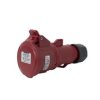 Gniazdo przenośne 16A 4P 400V czerwone IP44 TOP SpeedPRO 23300\P01