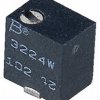Potencjometr dostrojczy 100Ω SMD 0.25W 12 -zwoje Regulacja górna