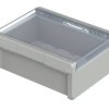 Bopla B 233012 PC-V0-G 7035 (96028565) - obudowa uniwersalna z przezroczystą pokrywą (239 x 300 x 120 mm)