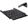 Półka wysuwana do szafy RACK 19 cali 1U 550mm czarna