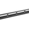 NET PATCH PANEL CAT6 24 PORT (19'') UTP BLACK