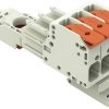 WAGO Obudowa złącza pin żeńskiego na kabel Wymiary siatki: 7.62 mm 831-1103/306-000 12 szt.