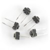 Tact Switch 6x6mm/4,3mm THT - 2pin przedłużony - 5szt