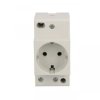 Gniazdo modułowe 2P+Z 10/16A 230V Schuko, na szynę 002414020