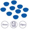 HM38 03 Magnets, 38 mm, blue, 10 pieces