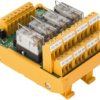 Relay module, 250 V, 1457430000, RSM-4 24V+ BASE S