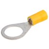 TruConnect Yellow 12mm Ring Terminal Pack of 100