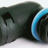 Łącznik do kanałów kablowych PMA gwint M25 23mm Kolanko 90° PA 6 IP66 Szary
