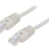 Patch cord U/UTP, Cat 5e, RJ45 wtyk z obu stron, linka, CCA, 30m PP12-30M