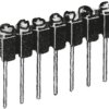 IC-socket strip, 50 pole, pitch 2.54 mm, CuZn alloy for DIL-IC, 10041097