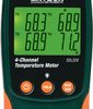 Data logger, temperature, USB/SD, Extech SDL200