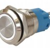 PRZYCISK WANDALOODPORNY MONOSTABILNY 12-24V 16MM BIAŁY LED