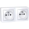 Gniazdo wtykowe Francuski 2-biegunowy natynkowe Schneider Electric 16A