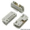 1-828581-0 Connector 2 x 5 Pin Angle Latch THT TYCO