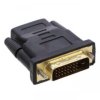 Adapter HDMI(F)-DVI-D(M) czarny AD-0010-BK