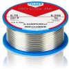 Solder, leaded, Sn60Pb39Cu1, Ø 0.75 mm, 250 g, 18640720