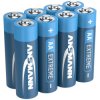 Ansmann 1512-0012 AA Batteries Lithium 2850mAh 1.5V 8 pcs Up to 700% Power