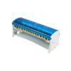 Blok rozdzielczy 1-biegunowy 125A TH35 niebieski BRZ-2X15 49.615 ELEKTRO-PLAST