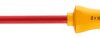 VDE screwdriver, 1 mm, square, BL 100 mm, L 211 mm, 358N1100