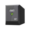 Zasilacz awaryjny UPS Green Cell 1500VA 900W Power Proof z wyświetlaczem LCD (UPSLM900)