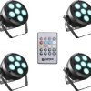 Cameo ROOT PAR 6 SET 1 Oświetlenie LED PAR Ilość diod LED: 6 12 W czarny