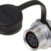 Złącze okrągłe żeńskie push-pull Weipu SF1212/S5, 5 pin, 180 V/AC, IP67, do lutowania