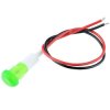 Green LED Prewired 10mm Snap-Fit Panel Indicator 220V