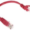 Patchcord RJ45/0.2-RED 0.2m