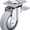 Blickle 851225 LK-POEV 160KAD-ST-SG-FA Rolka obrotowa z blachy stalowej Średnica koła: 160 mm Maksymalne obciążenie: 400