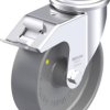 Blickle 936880 LER-PO 125G-FI-ELS Rolka obrotowa z blachy stalowej Średnica koła: 125 mm Maksymalne obciążenie: 150 kg 1