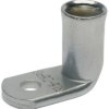 Uninsulated angled tube cable lug, 16 mm², 6.4 mm, M6, 743F6