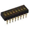 C & K Switches TDP08H0SBD1R DIP Switch 8-Pin 0.025A 24VDC SPST SMD Straight