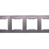 SEDNA Ramka poczwórna pionowa grafitowa SDN5802070