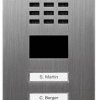 DoorBird D2102FV Wideodomofon IP LAN Jednostka zewnętrzna stal szlachetna V2A (szczotkowana)