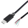 Wtyk USB-C z kabel 4PIN 100cm