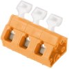 PCB terminal, 5 pole, pitch 7.5 mm, AWG 26-14, 15 A, spring-clamp connection, orange, 1953040000