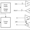 Dual-protocol RS-232(2T/2R)/RS-485(1T/1R) transceiver