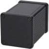 Hammond 1455CS801BK Extruded Enclosure 54 X 54 X 80 Black Anodise