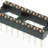 Podstawka DIL 2.54mm Pitch 7.62mm Row Spacing 18-pinowe, Przewlekany Toczony Pin, 1A Preci-Dip