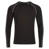 Regatta Men's LS Base Layer Top Black