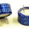0,22F / 5,5V Superkondensator Gold Cap, montaż poziomy