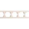 LOGI Ramka pięciokrotna pozioma Kremowy 021500003 25180