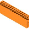 PCB terminal, 14 pole, pitch 5 mm, AWG 24-12, 20 A, spring-clamp connection, orange, 1330580000