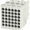 Ramka dokująca wkładów do złącz przemysłowych HDC MHD 36 FC 1428870000