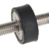 Mocowanie antywstrząsowe, M8, Ø 25mm, materiał: Guma naturalna 60Shore A, RS PRO