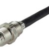 Sensor actuator cable, M12-cable socket, straight to open end, 8 pole, 1 m, 0.5 A, 21330700853010
