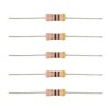 5x rezystor 3 Ohm tolerancja 5% moc 1W 3R