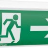 ESYLUX EN10061820 Oznakowanie drogi awaryjnej z podświetleniem EEK żarówka specjalna Montaż ścienny w prawo