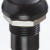 Vandal-proof pushbutton switch, 1 pole, green, unlit , 4 A/12 V, mounting Ø 13.6 mm, IP67, IPR1SAD3