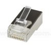 Wtyk RJ-45, 8p8c, kat6A, na przewód okrągły, linkę, ekranowany